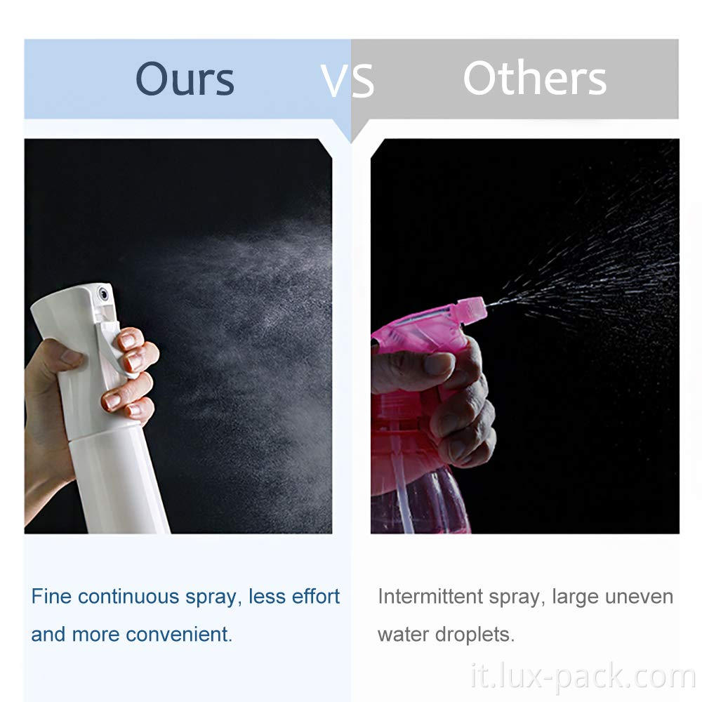 Plastic Bottle With Mist Sprayer